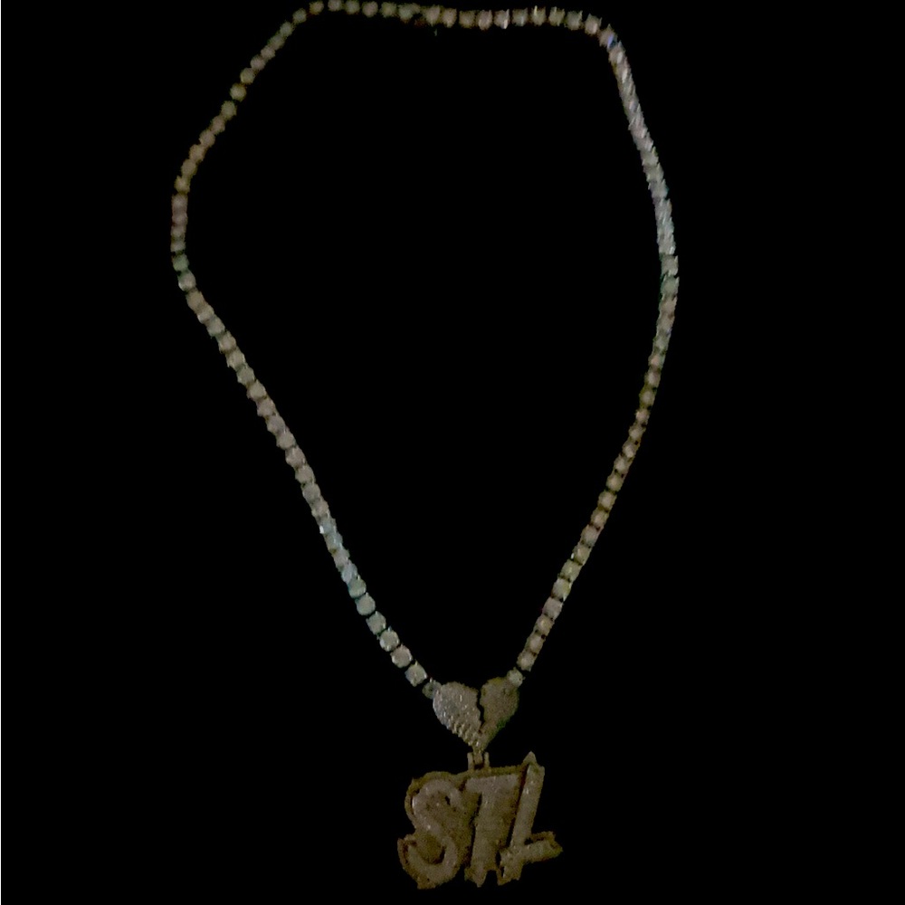 5mm VVS moissanite diamond Tennis Chain 14k vermeil